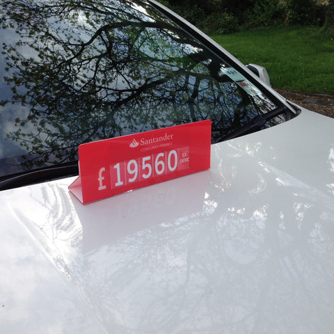 Magnetic Fitted Bonnet Stand - Slide in Numbers