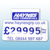 Personalised Clip-in Visor Pricing Displays