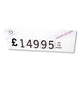 Bonnet Stand Magnetic fitted price maker - Calender Style Flip over style numbers